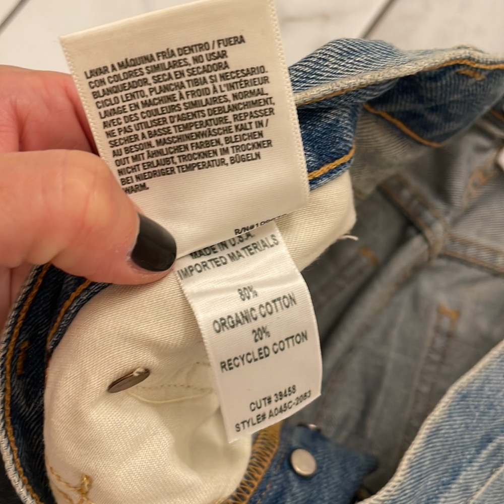 AGOLDE Los Angeles Premium Jeans Size 26 - Picture 10 of 16